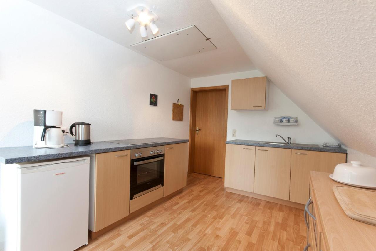 Ferienwohnung Am Schwarzen Wehl โดรุมนอยเฟลด์ ภายนอก รูปภาพ
