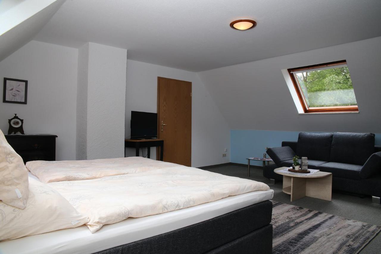 Ferienwohnung Am Schwarzen Wehl โดรุมนอยเฟลด์ ภายนอก รูปภาพ